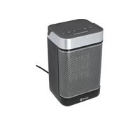 BERGER | Calefactor Cerámico con Termostato Regulable, Radiador Electrico Bajo Consumo - Protección Contra Sobrecalentamiento y Vuelco, Mando a Distancia, Eco-Ahorro de Energía, Calefactor Baño