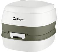 BERGER Comfort | Inodoro Portatil para Camping, WC Quimico Ligero con Bomba de Pistòn, Baño Portátil para Caravana, Van y Barco, Water Portatil Adultos, Soporta hasta 130kg