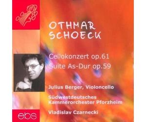 Berger/Czarneck Othmar Schoeck: Concerto for Violoncello (CD) (Importación USA)