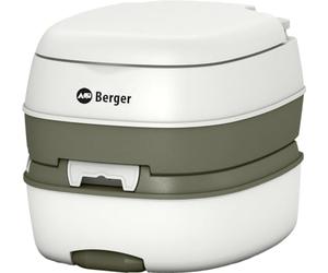 Berger Deluxe | Inodoro Portatil para Camping, WC Movil con Asiento para Camping, Caravana Y Van - Water Portatil Adultos con Deposito De Residuos, Capacidad De Carga hasta 130 Kg