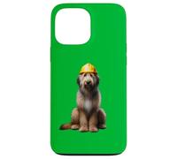 Berger Picard - Casco de perro amarillo con diseño de ingeniero Carcasa para iPhone 13 Pro Max
