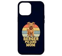 Berger Picard Dog Mom Retro Funny Mis Perros Son mi Cardio Carcasa para iPhone 12 Pro MAX