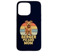 Berger Picard Dog Mom Retro Funny Mis Perros Son mi Cardio Carcasa para iPhone 15 Pro MAX
