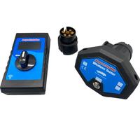 Berger & Schröter | Comprobador inalámbrico para remolques de vehículos, comprobador LED, función CAN-BUS, control remoto, dispositivo de prueba inalámbrico
