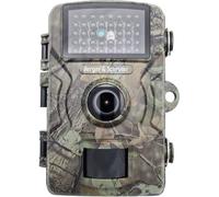 Berger & Schröter DH1 - Cámara de Caza (16 MP, Full HD, con Detector de Movimiento, Invisible, no Brilla, 940 NM, luz LED, visión Nocturna, 0,7 s, Disparo rápido, IP66, Resistente al Agua, 32 GB, 90°
