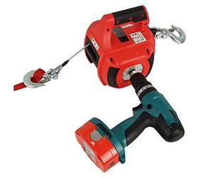Berger & SchröterBerger & Schroeter 31717 - Cabrestante (soportado) = 225 kg de accionamiento sobre destornillador inalámbrico
