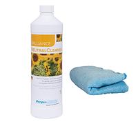 Berger-Seidle Classic NeutralCleaner Concentrado, limpiador para suelos de madera encerados y sellados, puertas, marcos de ventanas (1 litro)