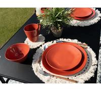 Berger sevilla rpet vajilla 16 piezas terracota