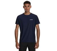 Berghaus 24/7 Short Sleeve Crew Tech, Camiseta Hombre, Azul (dusk), XL