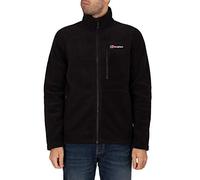 Berghaus Activity Polartec Chaqueta con Forro, Hombre, Negro/Negro, XX-Large