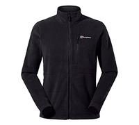 Berghaus Activity Polartec - Chaqueta polar para hombre, Hombre, Chaqueta con forro, 422250BP6, negro / negro, XL