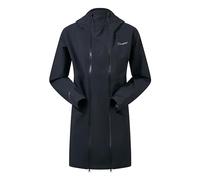 Berghaus Annaside Maternity Waterproof 2in1 Chaqueta para Mujer, Negro azabache, 42