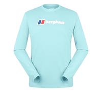 Berghaus Big Logo Camiseta de Manga Larga, Arctic, M para Hombre