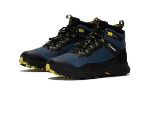 Berghaus Botas de senderismo VC22 Multisport Gore-Tex impermeables para caminar, Negro azabache, azul marino, cáscara de maíz, 42 EU