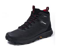Berghaus Botas de senderismo VC22 Multisport Gore-Tex impermeables para caminar, negro, rojo, 40.5 EU