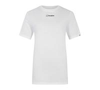 Berghaus Camiseta de manga corta Boyfriend Dolomites Mountain para Mujer, Blancopuro, 34