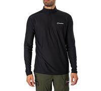 Berghaus Camiseta de Manga Larga con Media Cremallera 24/7 para Hombre