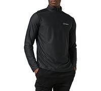 Berghaus Camiseta de Manga Larga con Media Cremallera 24/7 para Hombre