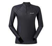Berghaus Camiseta de Manga Larga con Media Cremallera 24/7 para Mujer