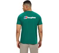 Berghaus Camiseta Front & B para Hombre, Verde Pradera, M