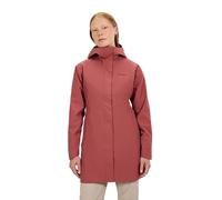Berghaus Chaqueta larga Omeara para mujer, color corindón, talla 16