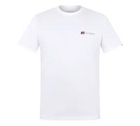 Berghaus Class Logo Camiseta, Pure White, XL para Hombre