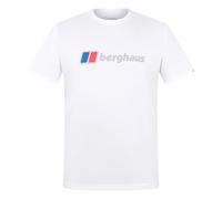 Berghaus Class XL-Logo Camiseta, Pure White, S para Hombre