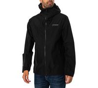 Berghaus Deluge Pro 3.0 Chaqueta para Hombre, Negro/Negro, 3XL