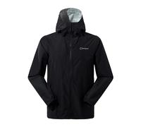 Berghaus Deluge Pro 3.0 Chaqueta para Hombre, Negro/Negro, M