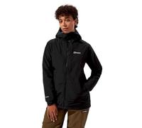 Berghaus Deluge Pro 3.0 con aislamiento Chaqueta para Mujer, Negro azabache, 44