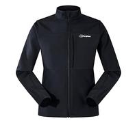 Berghaus Ghlas 3.0 Softshell Chaqueta, Black/Black, L para Hombre