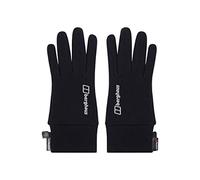 Berghaus Guantes Unisex Polartec Interact para Clima frío, Unisex, Guantes para Clima frío, 4X000021BP6, Negro/Negro, S-M