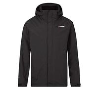 Berghaus Hillwalker Interactive Gore Tex - Chaqueta impermeable para hombre, color negro y negro
