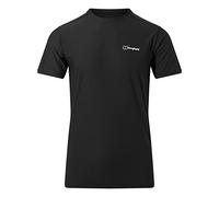 Berghaus Hombre Camiseta Técnica Básica 24/7, Black/Black, XXL
