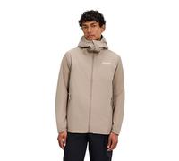 Berghaus Hombre Deluge Pro Waterproof Shell Jacket | Adjustable | Durable Coat | Rain Protection, Natural, 2XL