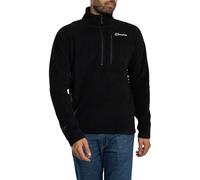 Berghaus Hombre Polartec Prism Micro con Media Cremallera, Black/Black, L