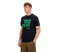 Berghaus Men's High Level Route tee, Jet Black, 2XL