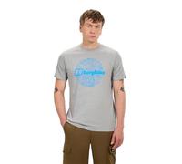 Berghaus Men's Map of The Toon tee, Grey Marl BCI, XS