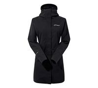 Berghaus Omeara - Chaqueta impermeable de larga duración para mujer, chaqueta impermeable duradera y transpirable