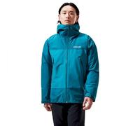 Berghaus PACLITE Dynak GORE-TEX Waterproof Chaqueta para Hombre, Deep Ocean/Jungle Jewel, XS