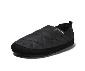 Berghaus Pantuflas unisex con forro polar cálido 2.0, Negro azabache gris a rayas, 5/6 UK