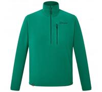 Berghaus Prism Micro Polartec - Chaqueta polar con media cremallera para hombre, color verde pradera, talla XXL