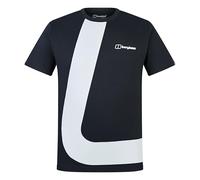 Berghaus Travlek Camiseta, Black/Black, S para Hombre