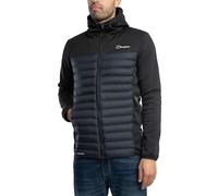 Berghaus Vaskye Chaqueta híbrida con capucha para Hombre, Negro azabache, 52