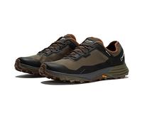 Berghaus Vc22 Multisport Gore-Tex Mid Walking Trail Hiking Shoes Boots, Durable, Waterproof, Breathable, Vibram, Zapatos para Caminar Hombre, Marrón Oscuro y Verde Oscuro, 41.5 EU
