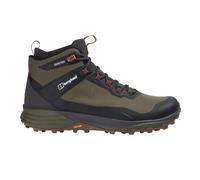 Berghaus Zapatillas VC22 Mid GTX 2.0 para hombre, marrón oscuro/verde oscuro, talla 44, Marrón oscuro y verde oscuro, 45.5 EU