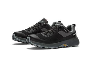 Berghaus Zapatos de goretex Trailway Active para Hombre, Negro/Grisoscuro, 43