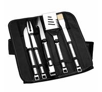 Berghoff 1108187 Juego Barbacoa 6 Piezas Set Bolsa, Acero INOX