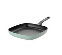 Berghoff Leo 3950312 - Sartén antiadherente (26 cm, revestimiento ideal para carne/carne, para todo tipo de fuegos, incluso inducción, con tiras de parrilla)
