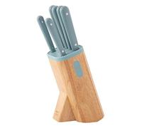 BergHOFF Leo - Juego de Bloque de Cuchillos de 7 Piezas Glints Slate
